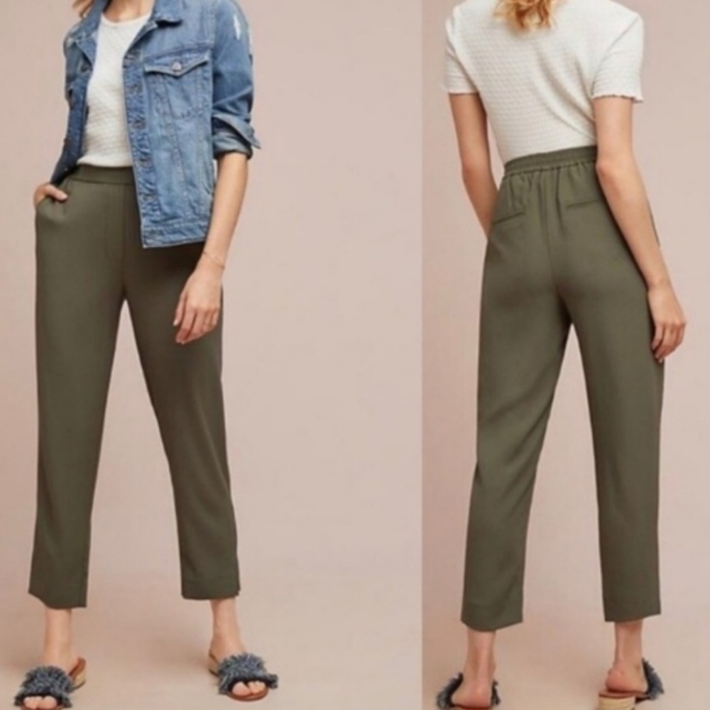 The Essential Pull-On Trouser by Anthropologie